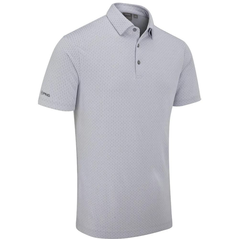 Ping Hershel Polo Shirt - Silver Multi Feel the Energy Father's Day Sale