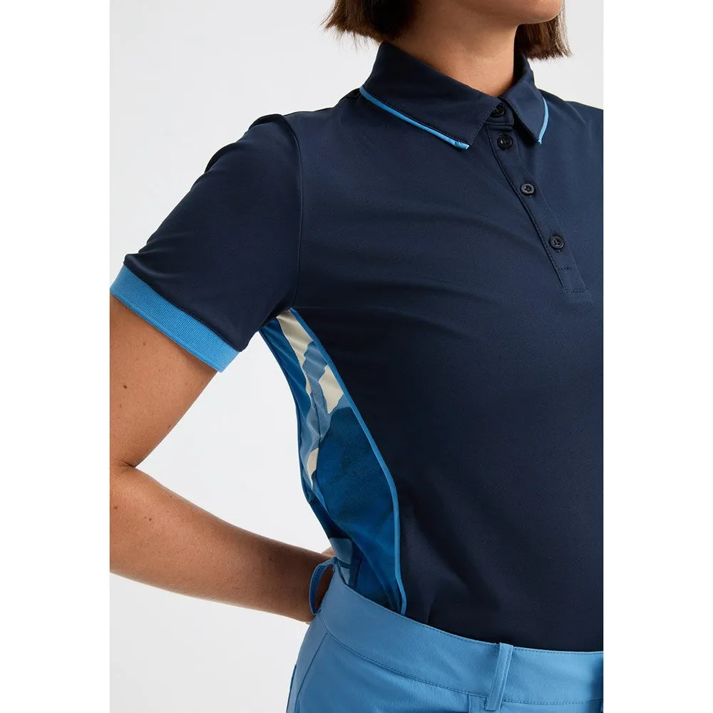Rohnisch Women'S Ultra Viola Uv Short Sleeve Golf Shirt - Navy Unleash Your Power