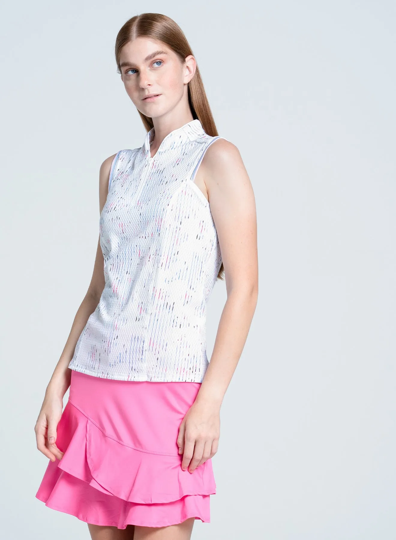 Gear Up and Go Love Me Blue Sleeveless