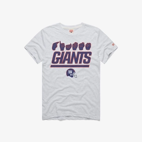 Love Sign x Giants ASL