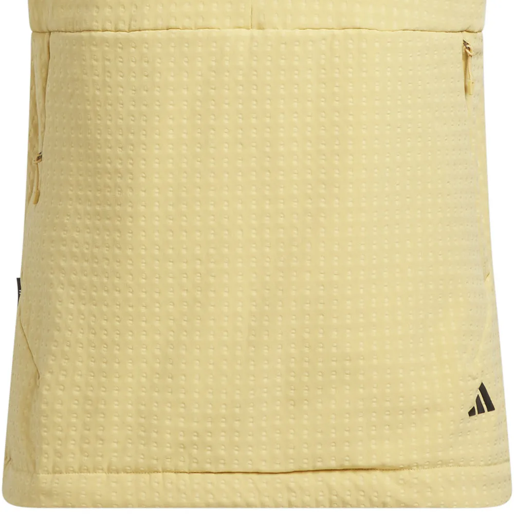 Adidas Ultimate365 Tour Wind.Rdy 1/2 Zip Vest - Oat Own Every Step Push Beyond Limits