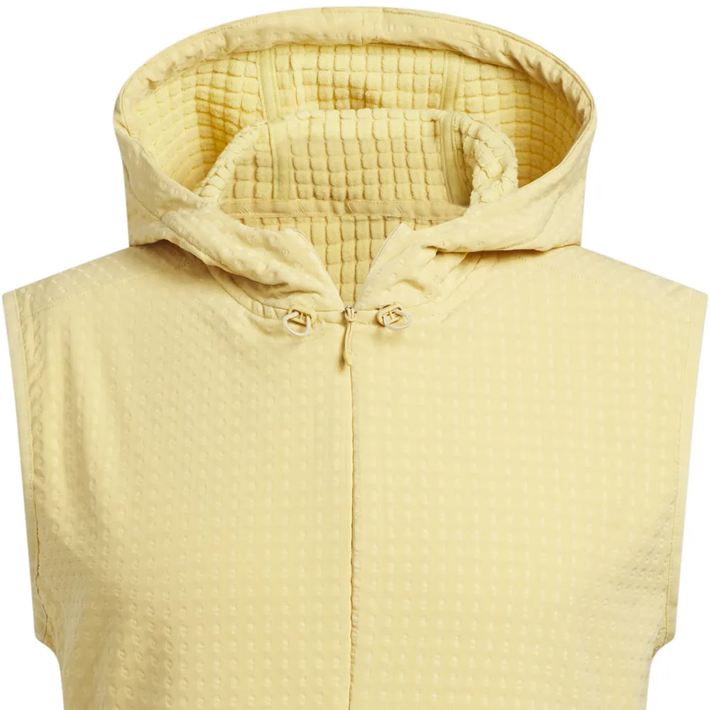 Adidas Ultimate365 Tour Wind.Rdy 1/2 Zip Vest - Oat New Year's Eve Sale Rule the Streets