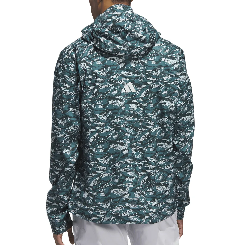 Labor Day Sale Spring Sale Adidas Ultimate365 Tour Climaproof  Parka Waterproof Jacket - Preloved Teal