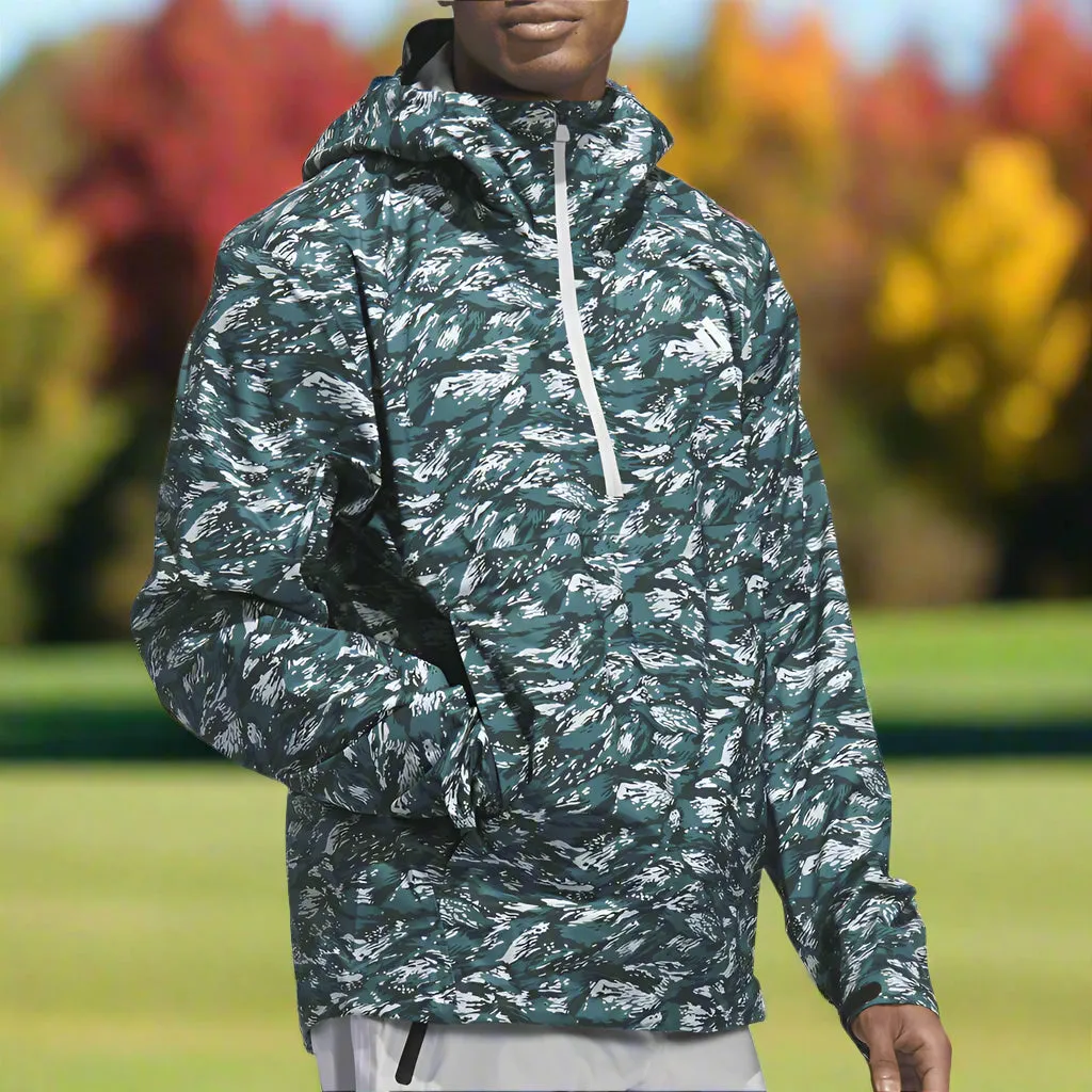 Move Beyond Ordinary Adidas Ultimate365 Tour Climaproof  Parka Waterproof Jacket - Preloved Teal