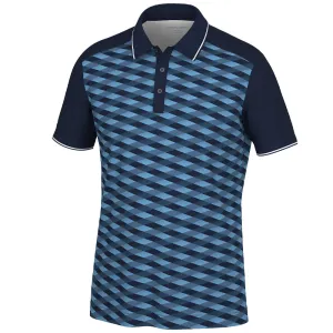 Galvin Green Marlon Polo Shirt - Navy/Moonlight Blue Born to Stand Out Move Beyond Ordinary
