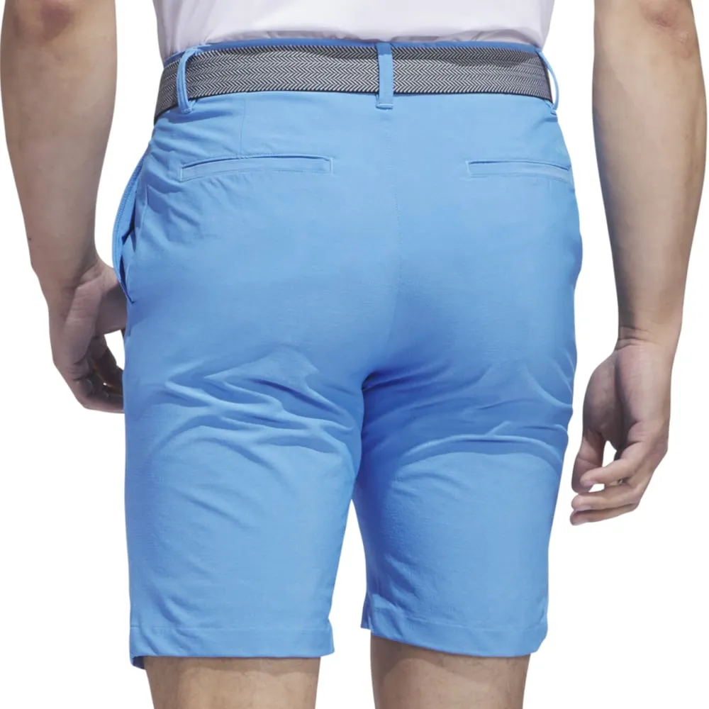 Break Boundaries Adidas Dobby Tex Shorts - Semi Blue Burst