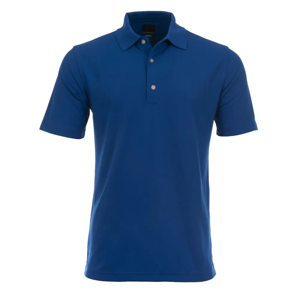 Define Your Own Way Memorial Day Sale Greg Norman By Proquip Performance Micro Pique Polo Shirt - Maritime