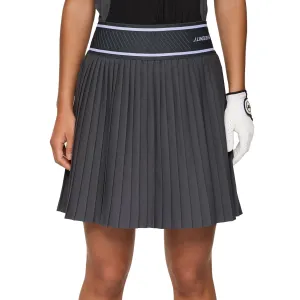 J.Lindeberg Women'S Twiggy Golf Skirt - Asphalt Make a Statement Affordable