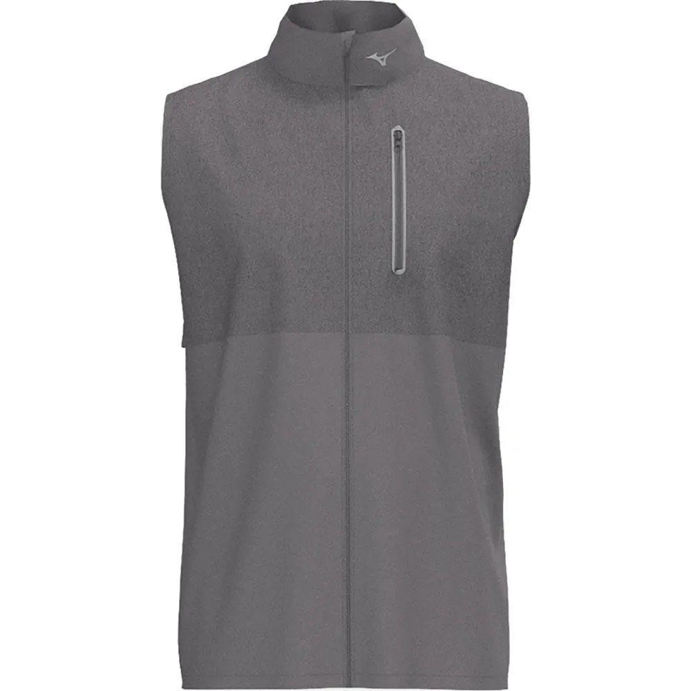 Mizuno Melange Reflect Gilet - Charcoal Hit Your Next Level