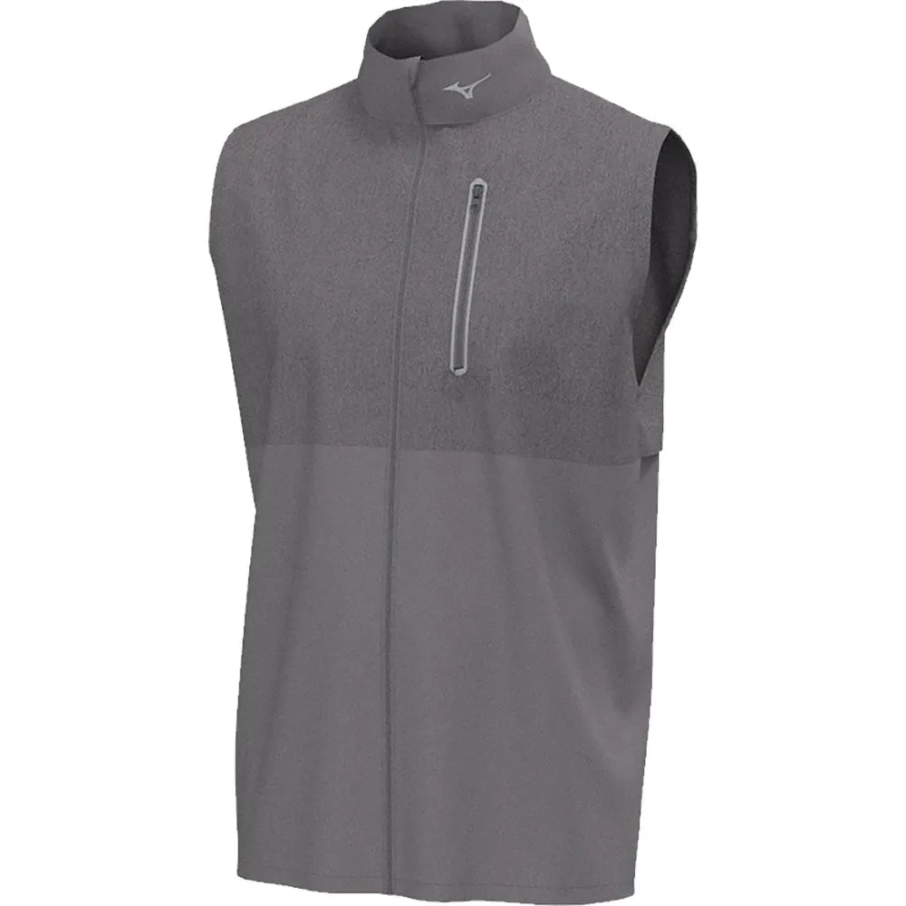 Mizuno Melange Reflect Gilet - Charcoal Loud Looks, Smooth Moves