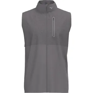 Mizuno Melange Reflect Gilet - Charcoal Hit Your Next Level