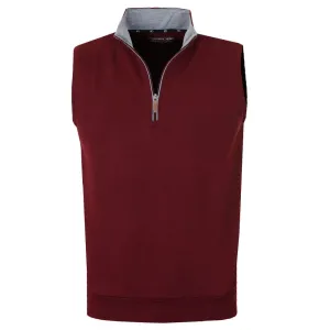 Footwear for the Fearless Built for the Bold Proquip Breeze 1/2 Zip Windproof Pullover Vest - Wine