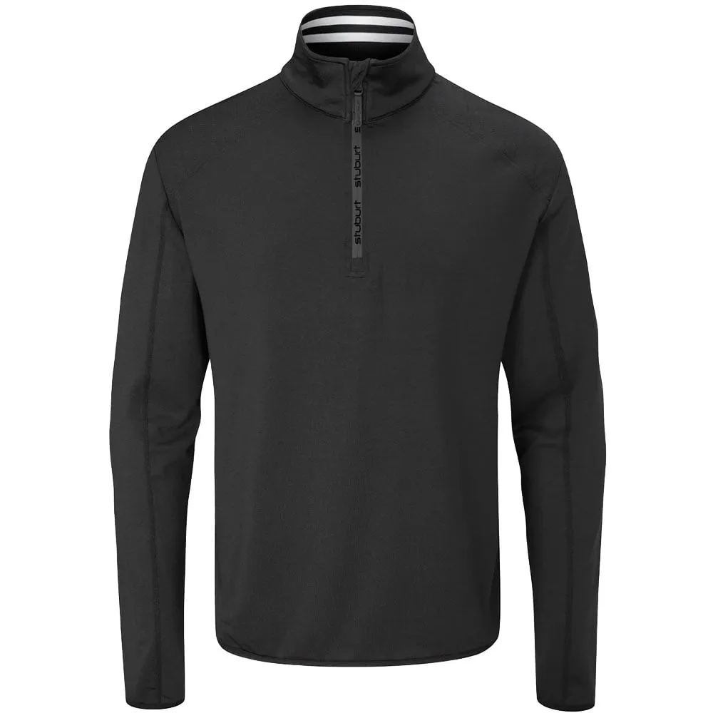 Stuburt Avalanche 1/2 Zip Pullover - Black Keep Going Strong Gear Up and Go