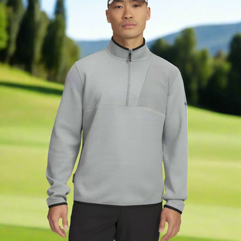 Under Armour Drive Sweaterfleece 1/2 Zip Pullover - Steel/Mod Gray/Steel Thanksgiving Day Sale