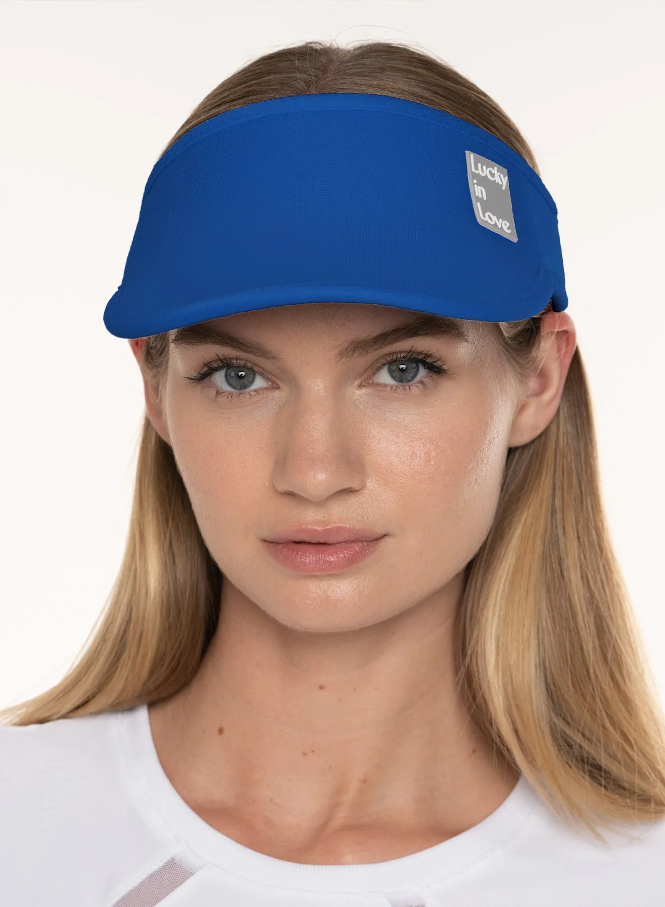 Lucky Logo Stretch Visor Empower Your Journey