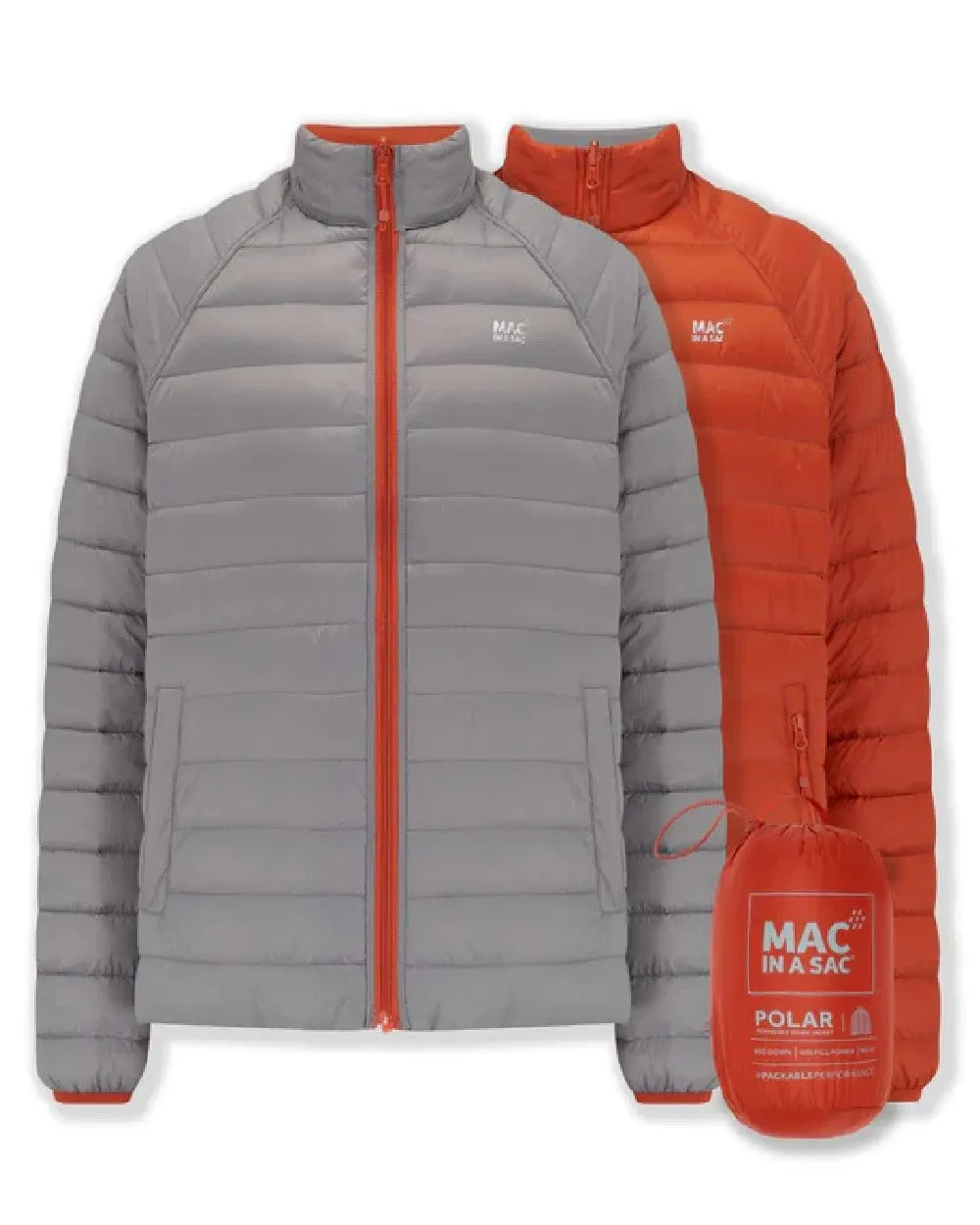 Mac In A Sac Mens Packable Polar Down Jacket Quilted Outdoor Jackets