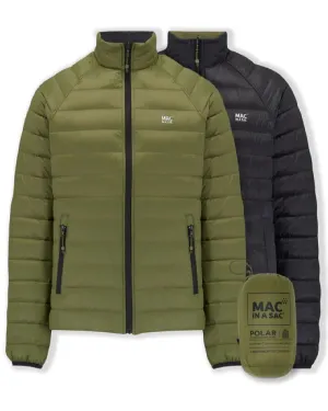 Mac In A Sac Mens Packable Polar Down Jacket Diamond Quilted Jackets