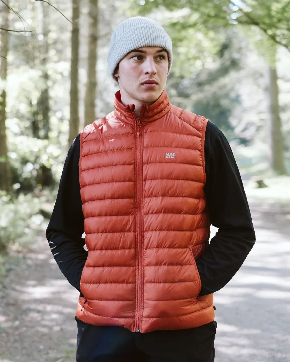 Mac In A Sac Mens Synergy Gilet Tartan Plaid Shirts Men