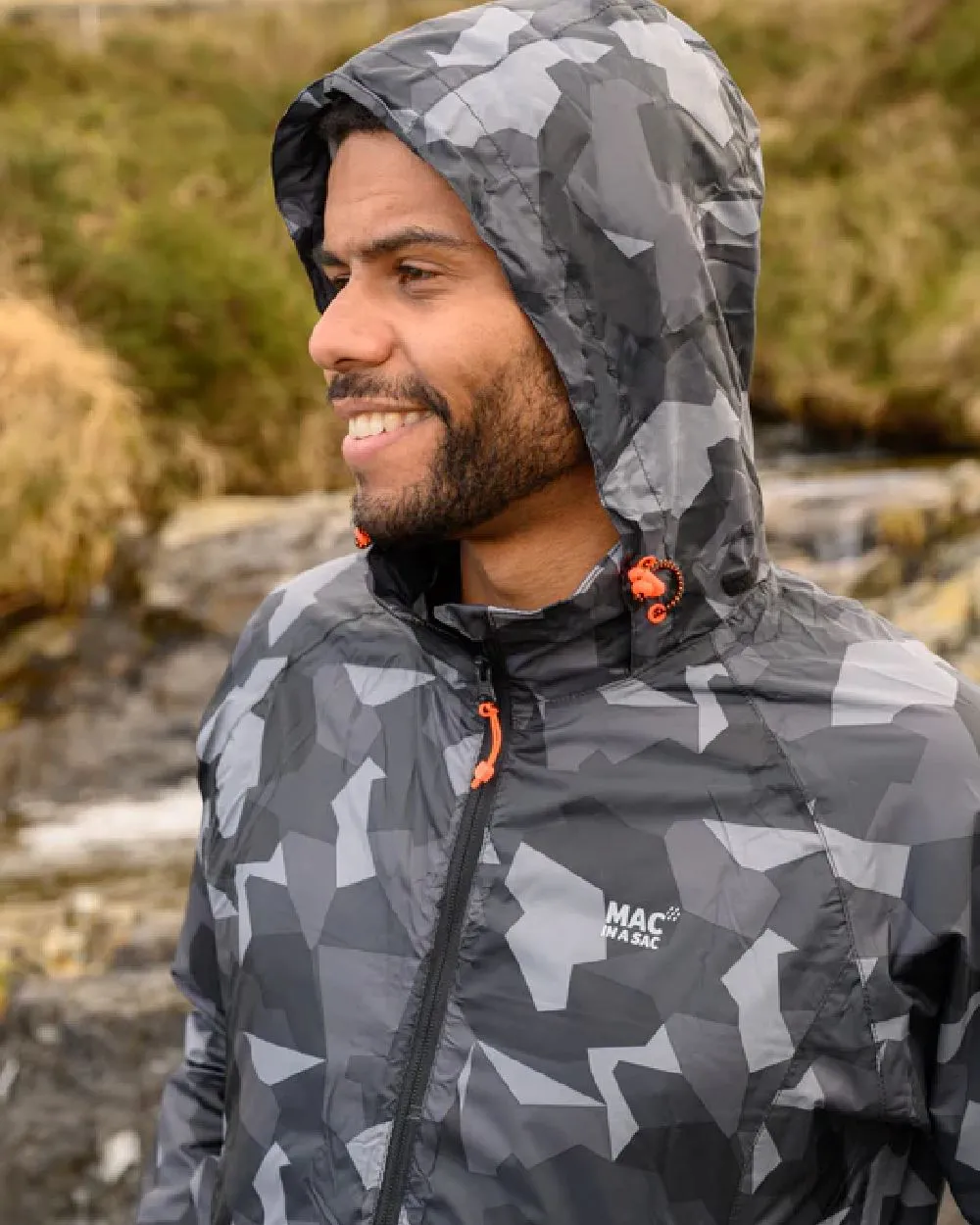 Mac In A Sac Origin Camo Packable Waterproof Jacket Hiking Waterproof Jackets