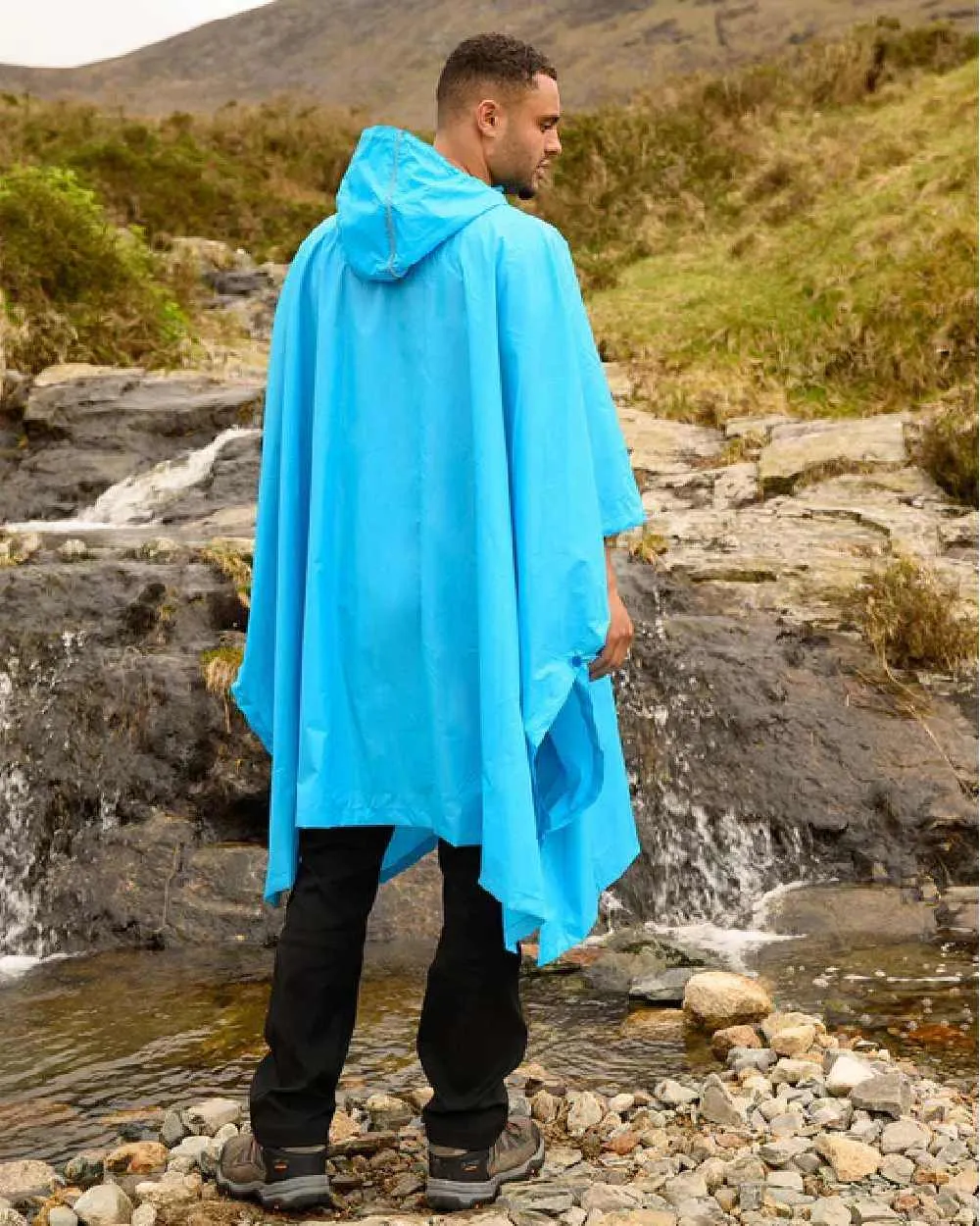 Mac In A Sac Origin Neon Waterproof Poncho Men's Waterproof Jackets