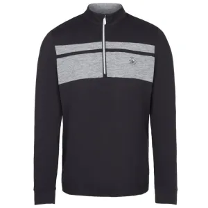 Make a Statement Own the Vibe Original Penguin Lightweight 1/4 Zip Pullover - Caviar