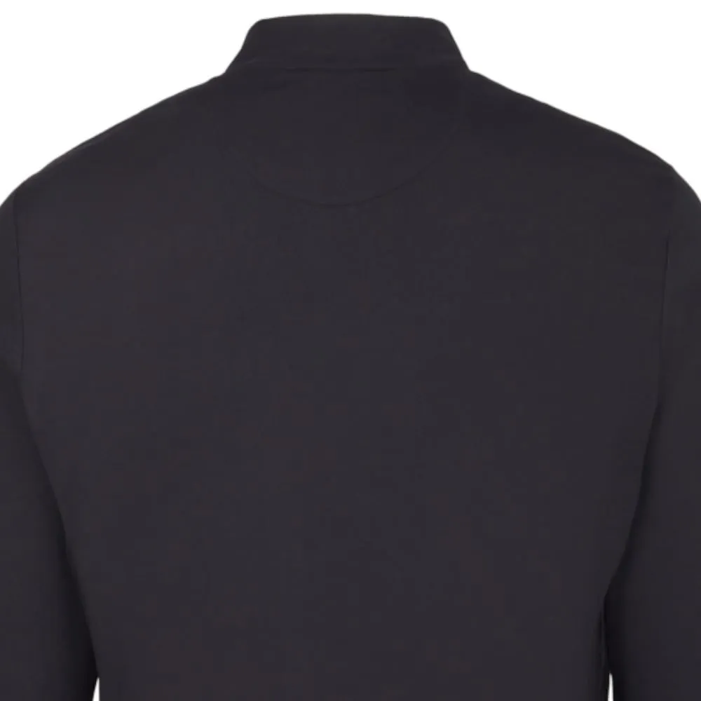 Original Penguin Lightweight 1/4 Zip Pullover - Caviar Limited Time Offer
