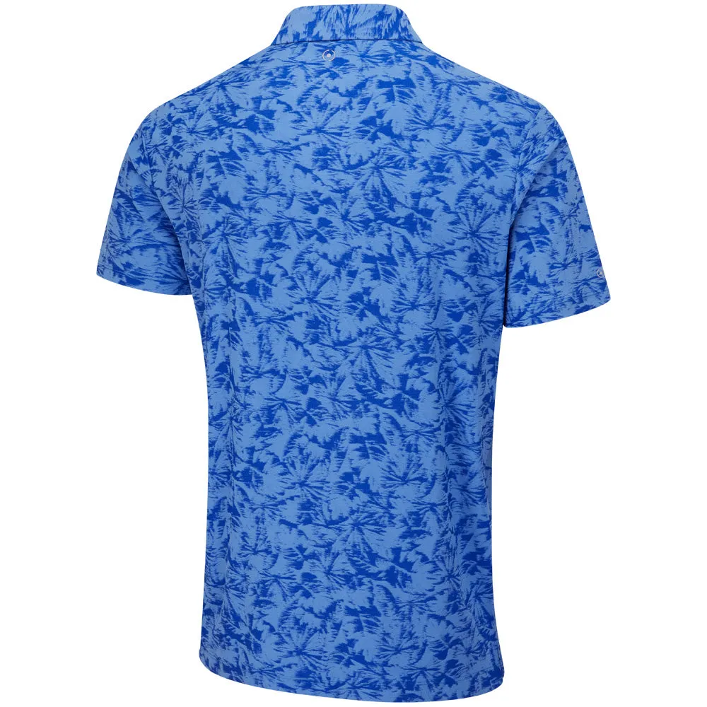 Black Friday Deal Bring the Heat Ping Diego Polo Shirt - Cornflower Blue Multi