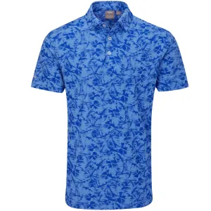 Ping Diego Polo Shirt - Cornflower Blue Multi New Year's Eve Sale Be Unstoppable
