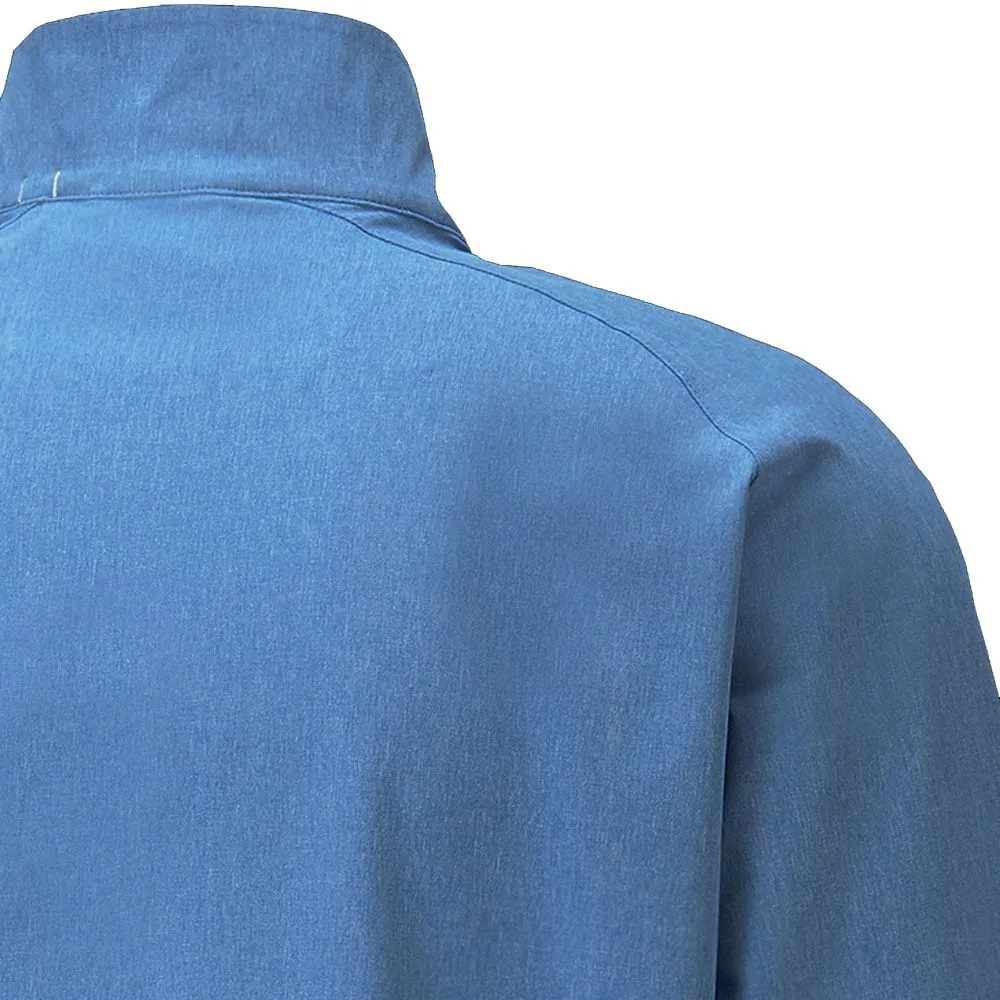 Puma Marin Woven 1/4 Zip Pullover - Bright Cobalt Heather Step Into Strength Be Unstoppable
