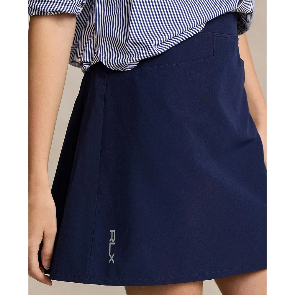 Black Friday Exclusive Rlx Ralph Lauren Women'S Performance 17" Pleated Aim Skort - Refined Navy