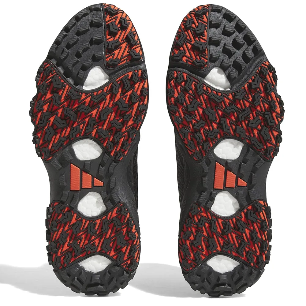 Adidas Codechaos Laceless Spikeless Waterproof Shoes - Core Black/Semi Solar Red/Grey Four Economical
