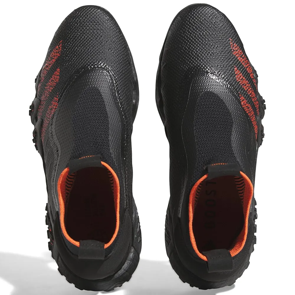 Engineered for Speed Adidas Codechaos Laceless Spikeless Waterproof Shoes - Core Black/Semi Solar Red/Grey Four