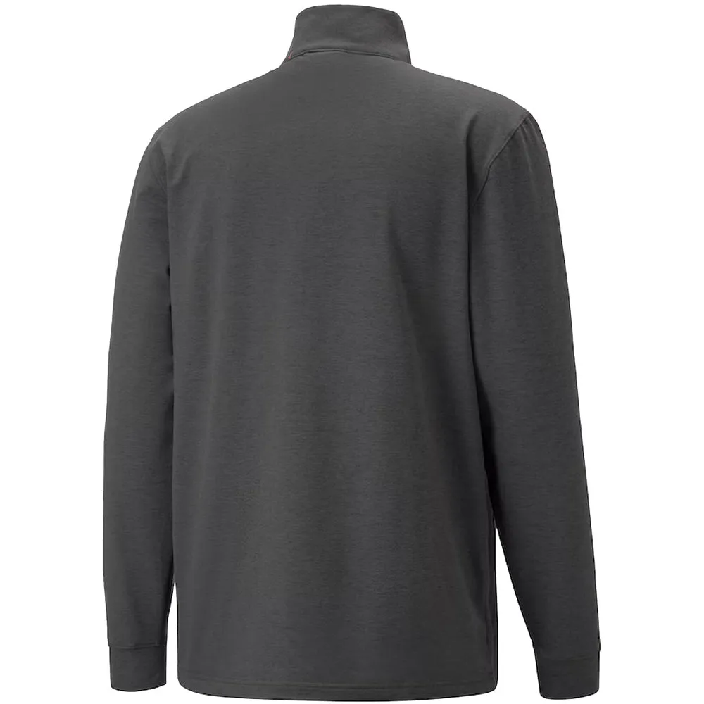 Puma Cloudspun Wrmlbl 1/4 Zip Jacket - Black Bring the Heat