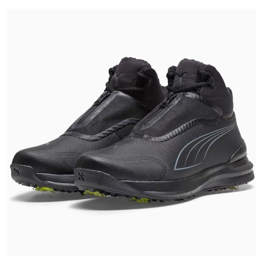 Command Attention Fuel Your Fire Puma Drylbl Spiked Waterproof Boots - Black/Grey