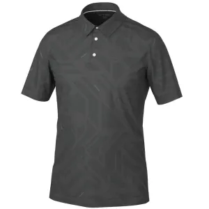 Feel the Energy Galvin Green Maze Polo Shirt - Black