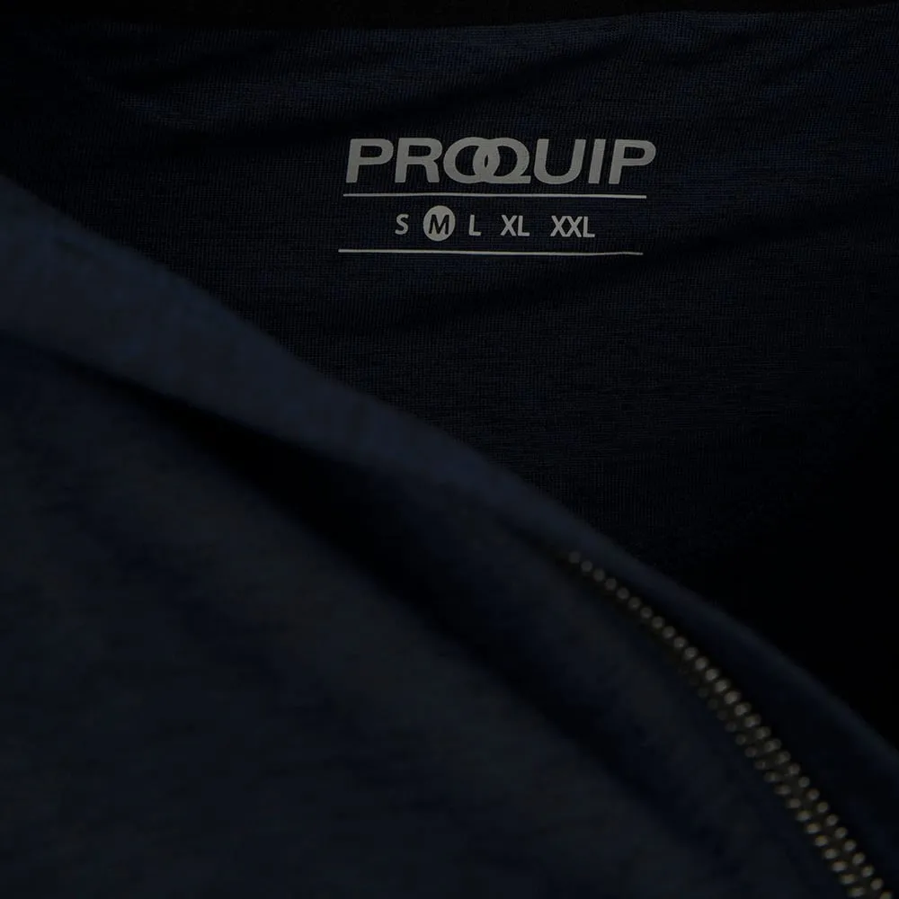 Made to Move Proquip Pro Tech Melange 1/2 Zip Pullover - Navy