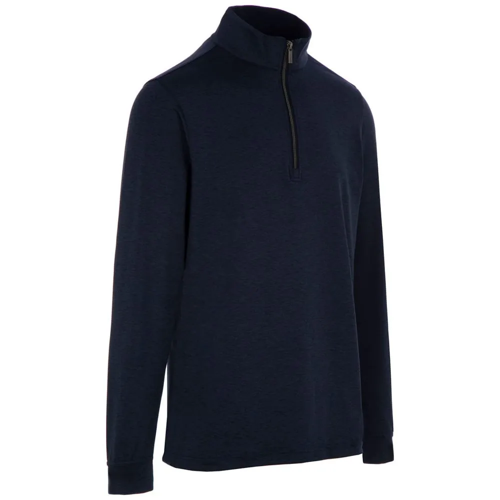 Affordable Step Out Boldly Proquip Pro Tech Melange 1/2 Zip Pullover - Navy
