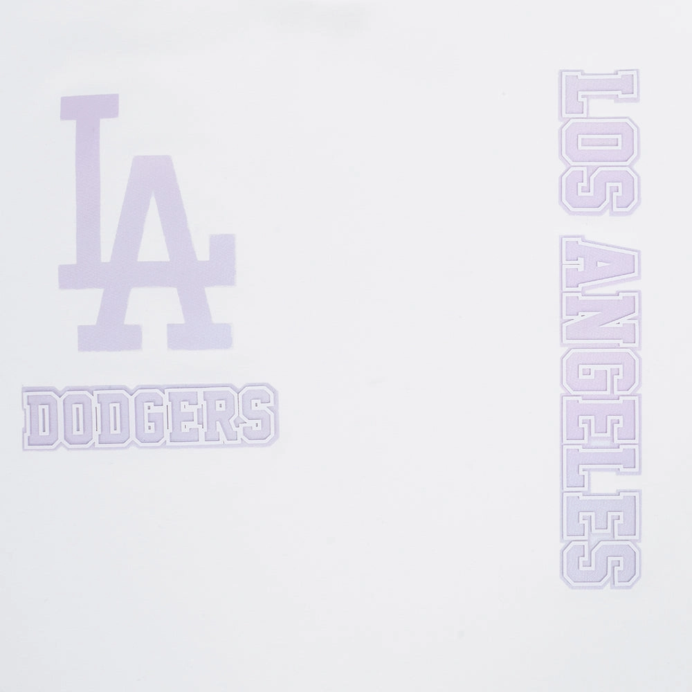 MANGA CORTA CROP MLB LOS ANGELES DODGERS HOLOGRAM PARA MUJER