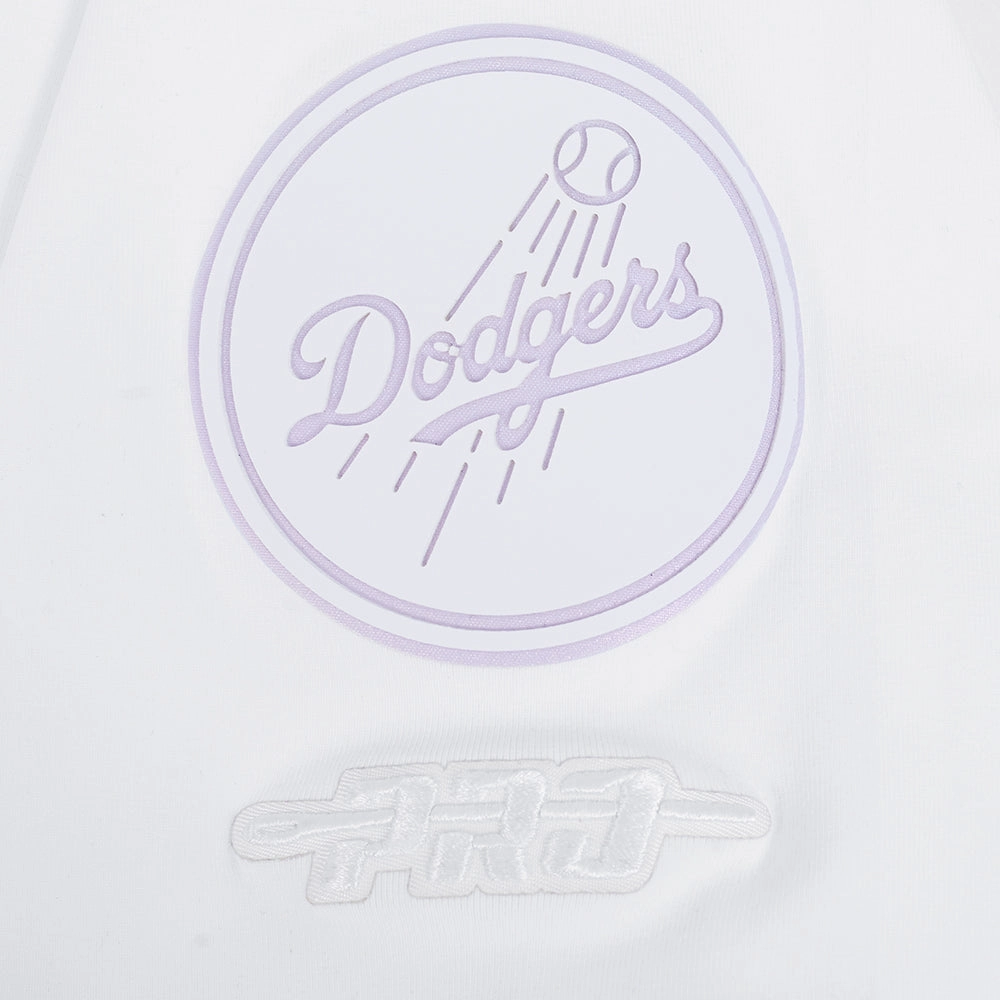 MANGA CORTA CROP MLB LOS ANGELES DODGERS HOLOGRAM PARA MUJER