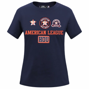 MANGA CORTA MLB HOUSTON ASTROS AREA CODE PARA MUJER