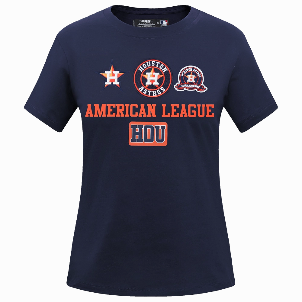 MANGA CORTA MLB HOUSTON ASTROS AREA CODE PARA MUJER
