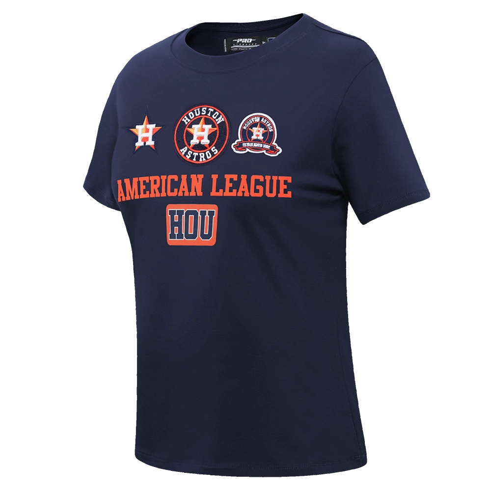 MANGA CORTA MLB HOUSTON ASTROS AREA CODE PARA MUJER