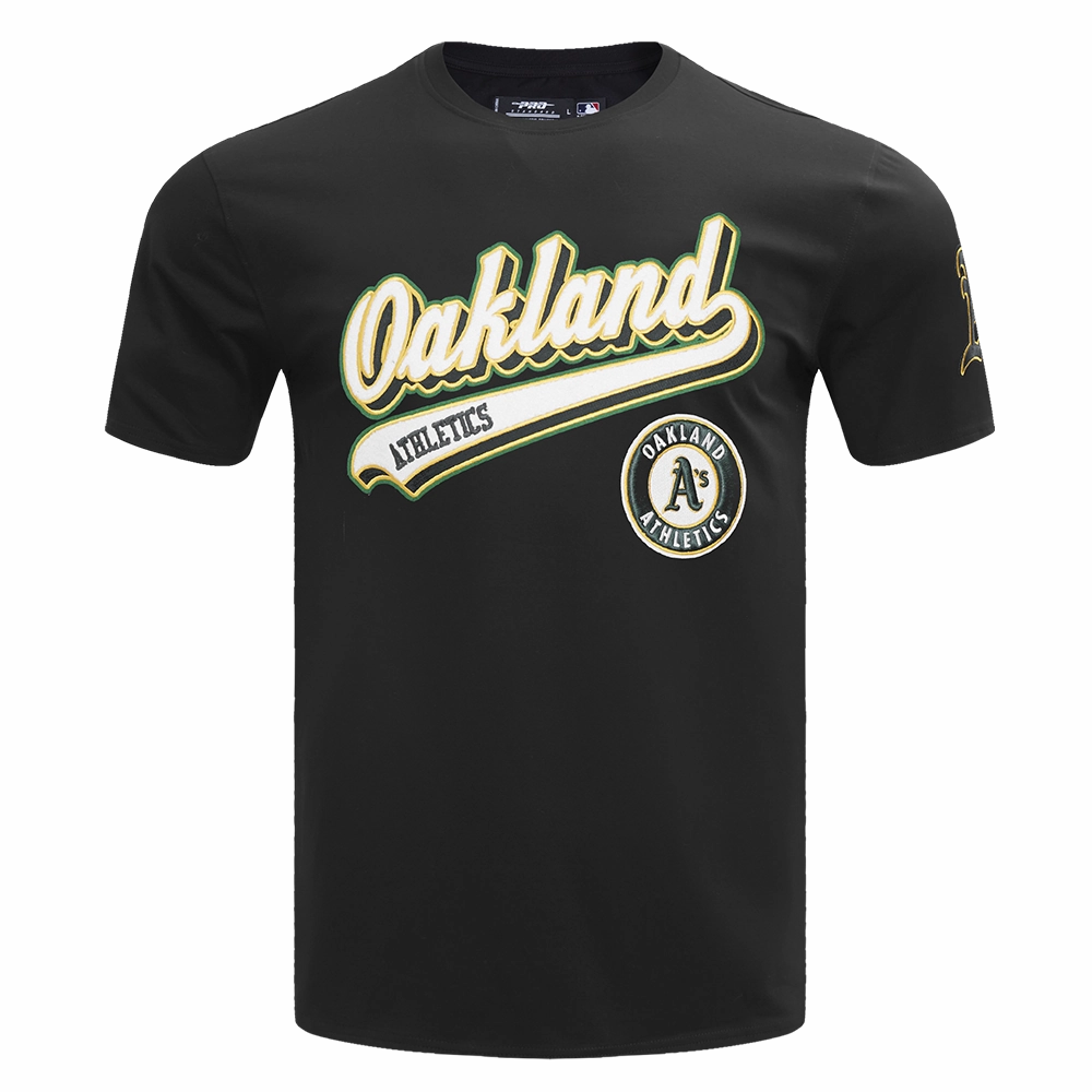 MANGA CORTA MLB OAKLAND ATHLETICS SCRIPT TAIL