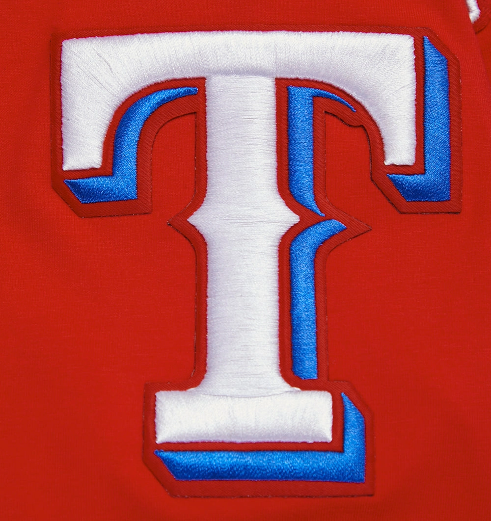 MANGA CORTA MLB TEXAS RANGERS SCRIPT TAIL