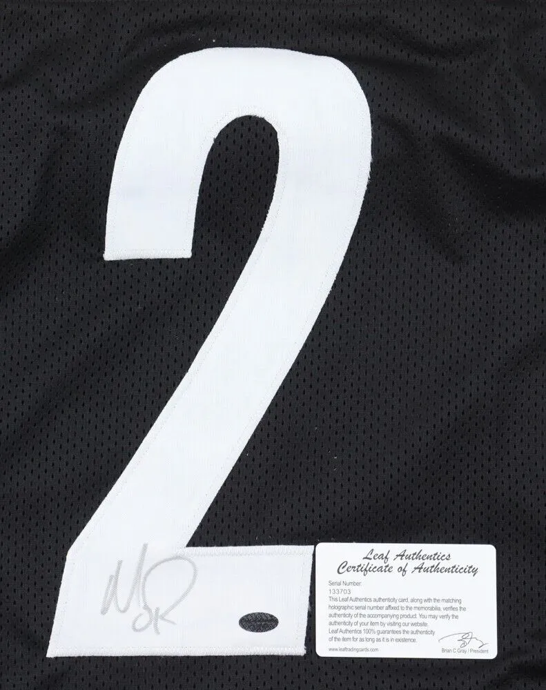 Mason Rudolph Signed Pittsburgh Jersey (Leaf COA) Steelers 3rd Rnd Pick 2018