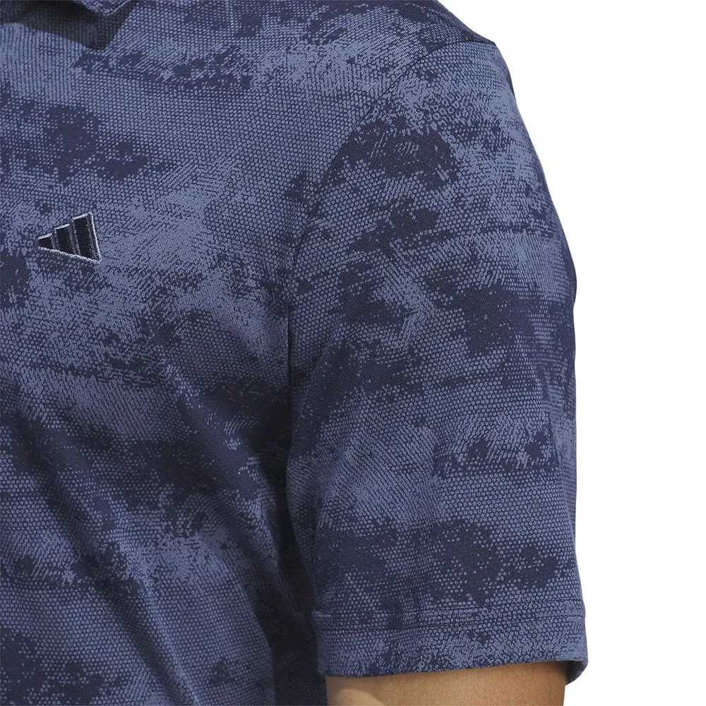 Adidas Go-To Print Polo Shirt - Collegiate Navy No Limits, Just Style All Saints' Day Sale