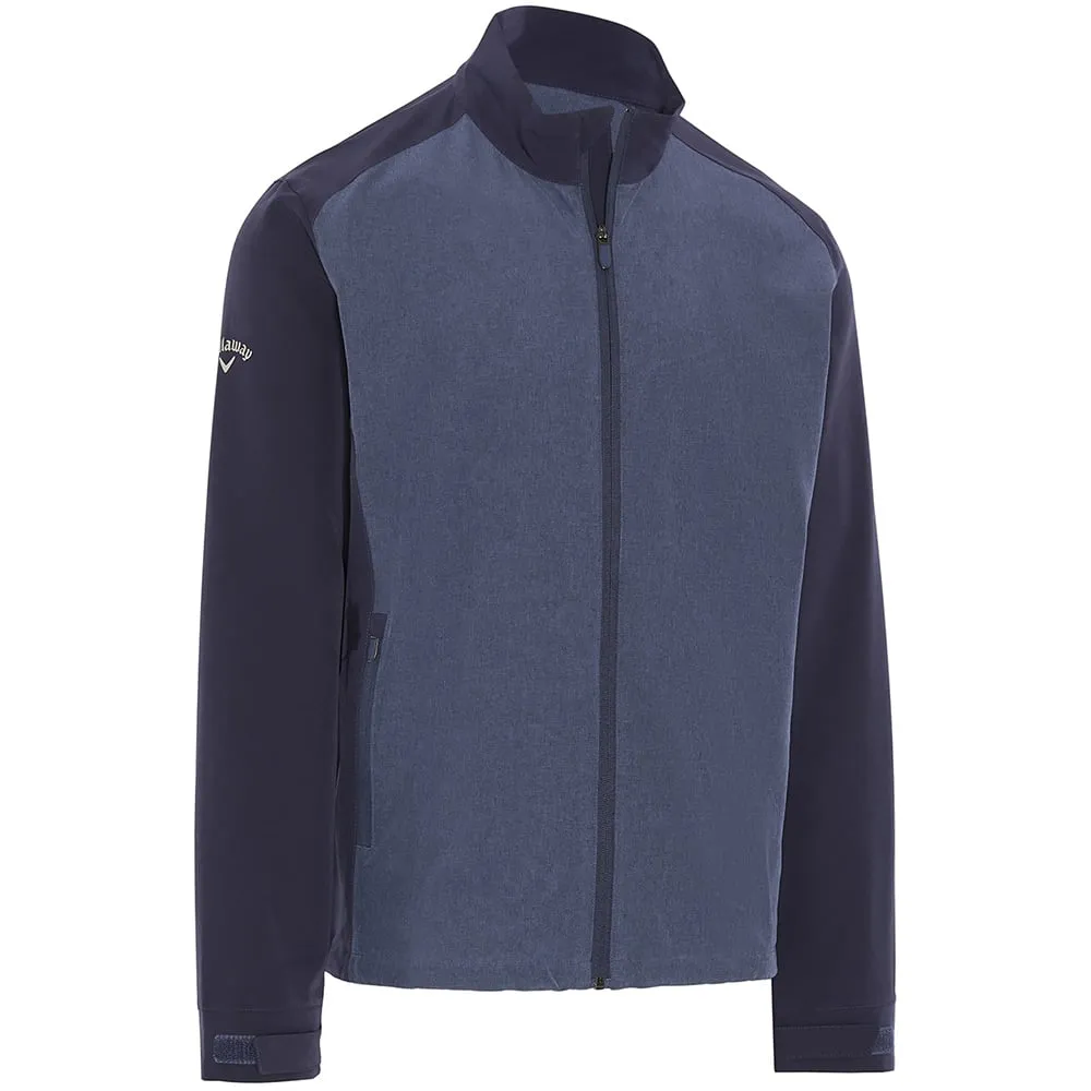 Never Just Walk Callaway Full Zip Wind Jacket - Peacoat/Heather