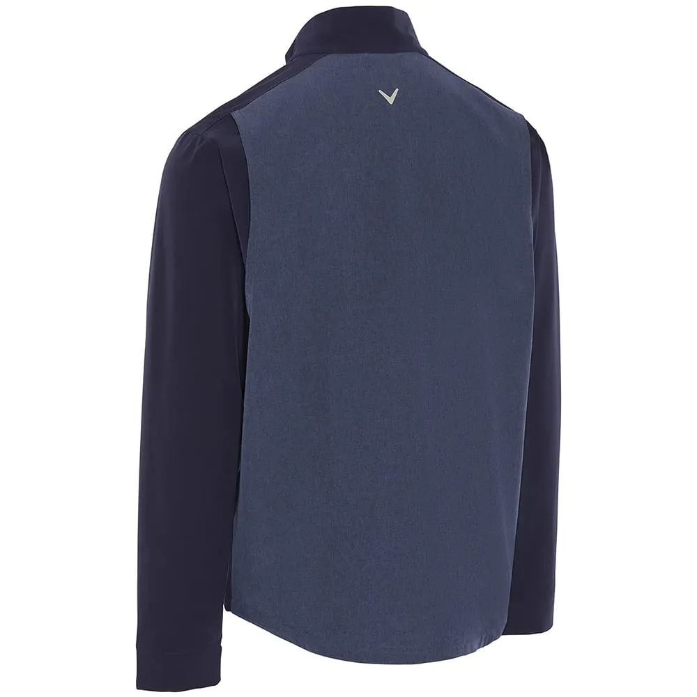 Unapologetically You Callaway Full Zip Wind Jacket - Peacoat/Heather