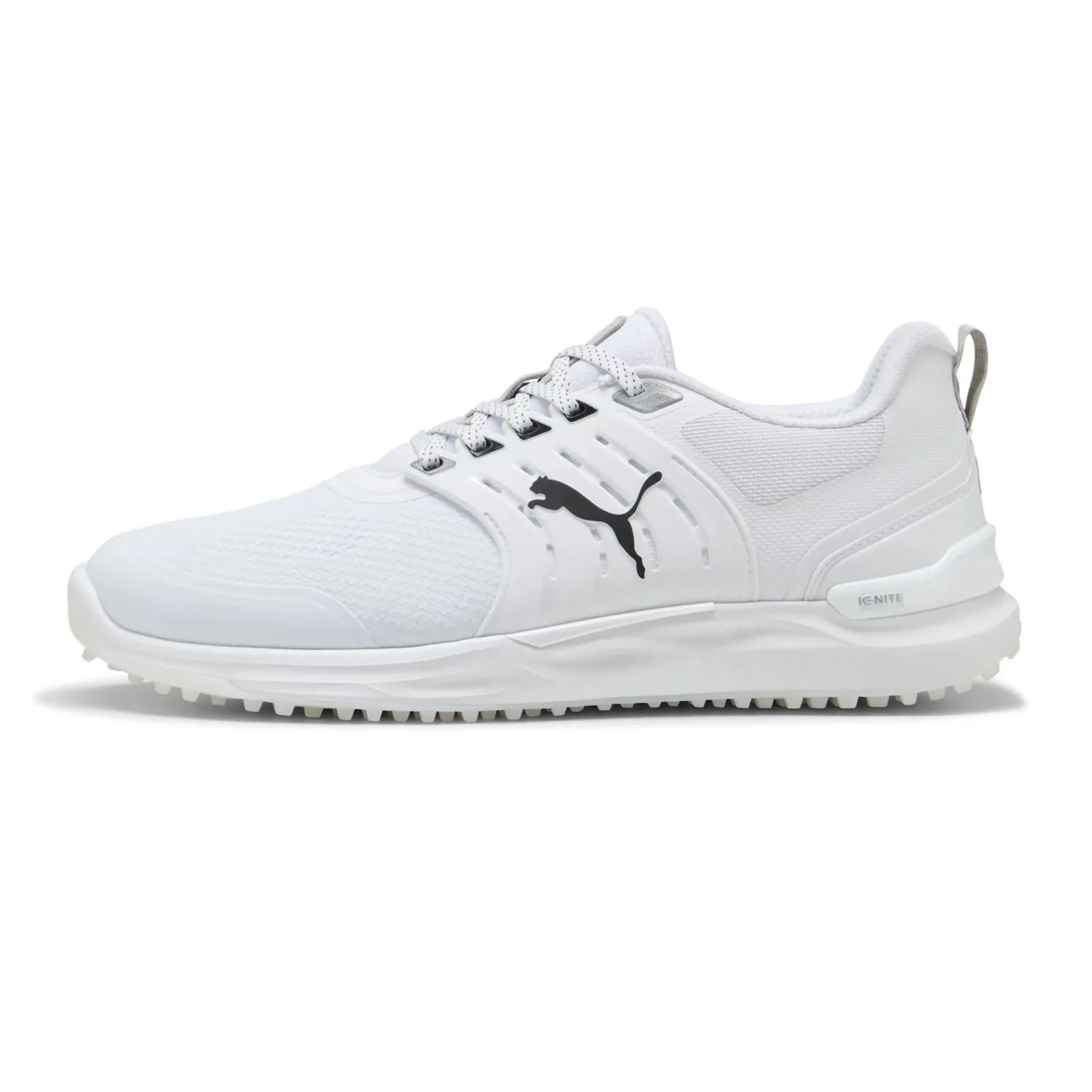 Rule the Streets Move Beyond Ordinary Puma Ignite Elevate 2 Wide Spikeless Golf Shoes - Puma White/Puma Black/Puma Silver