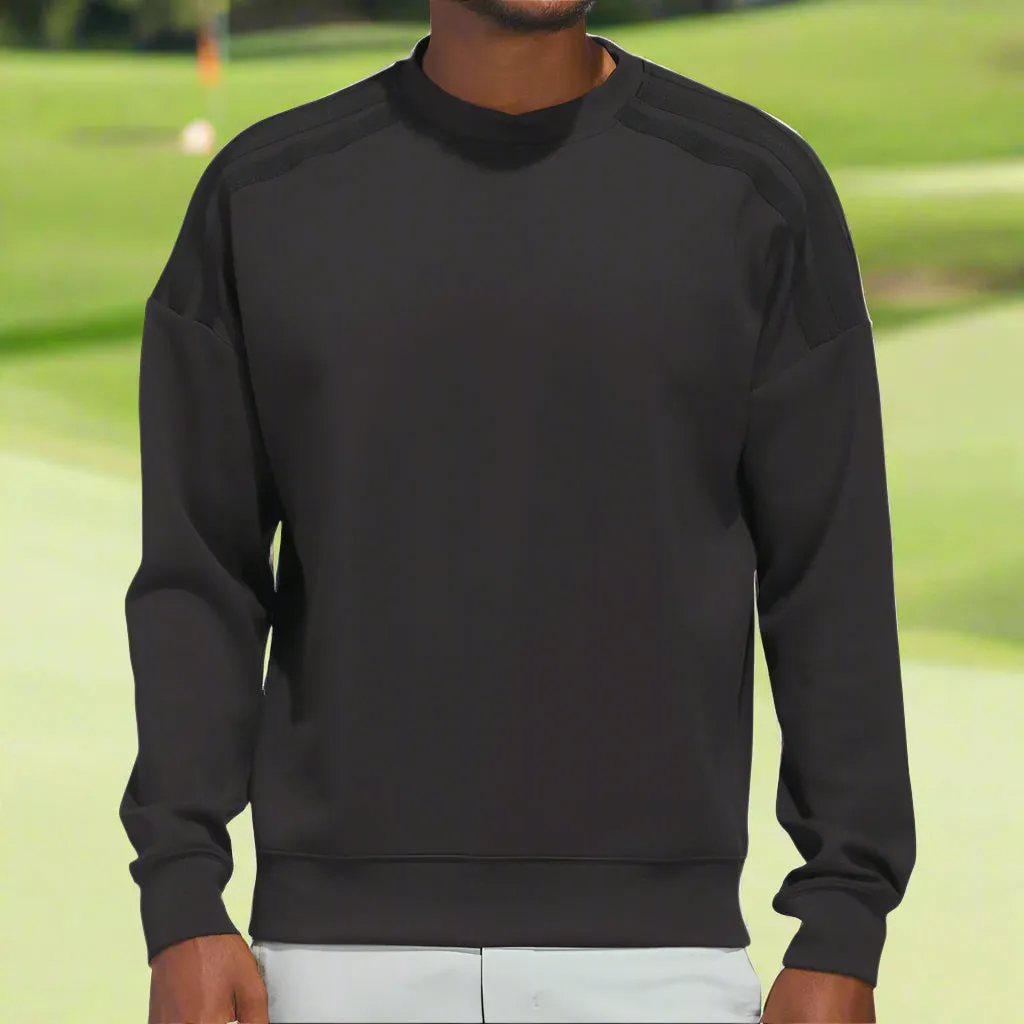 Walk Loud Step Out Boldly Adidas Beyond The Course Pullover - Black